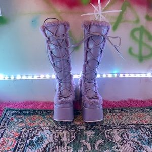 Purple Fluffy Demonias